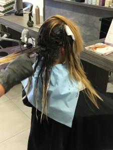Ombre tijdens