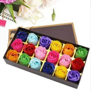geschenk moederdag bloemen zeep