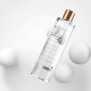 Micellar water cleanse & peel