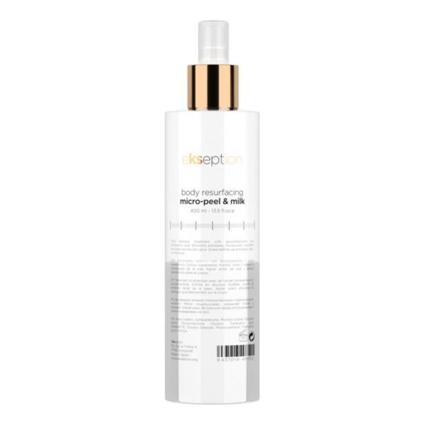 Body resurfacing micro-peel & Milk
