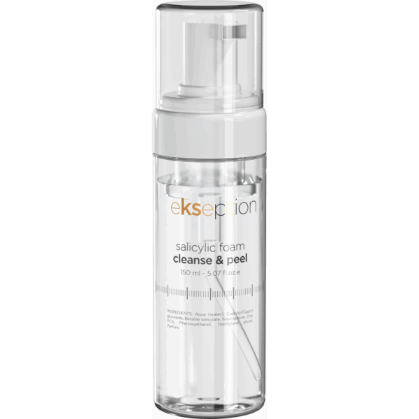 Salicylic foam cleanse & peel